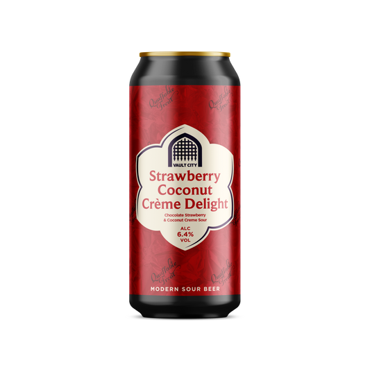 STRAWBERRY COCONUT CREME DELIGHT - 6.4%