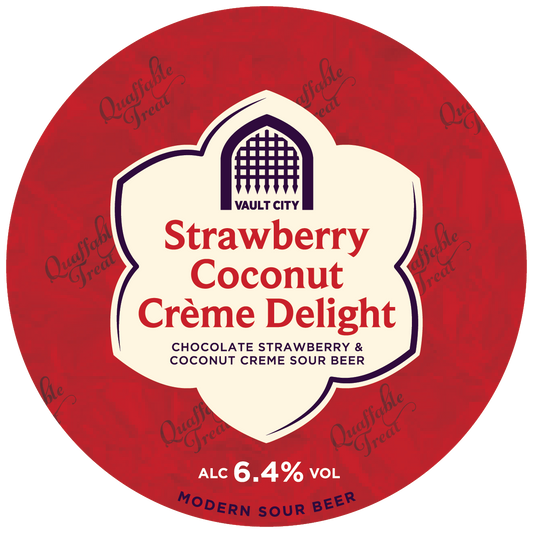 STRAWBERRY COCONUT CREME DELIGHT - 6.4%