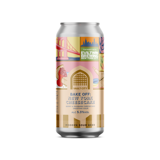 BAKE OFF: NY CHEESECAKE 5.3% X EVIL TWIN