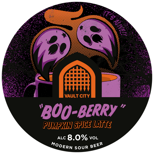 BOO-BERRY PUMPKIN SPICE LATTE 8%