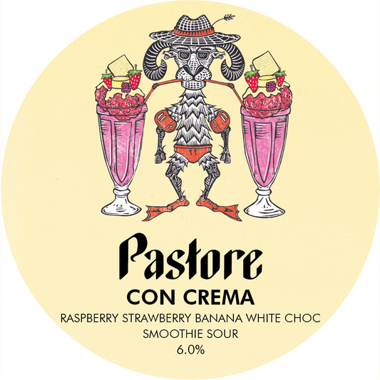 CON CREMA - RASPBERRY,STRAWBERRY,BANANA & WHITE CHOC 6.0%