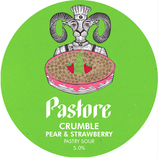 CRUMBLE - PEAR & STRAWBERRY 5%