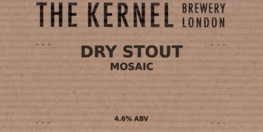 DRY STOUT - MOSAIC 4.6%