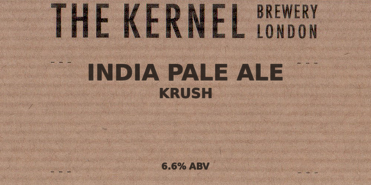 INDIA PALE ALE, KRUSH 6.6%