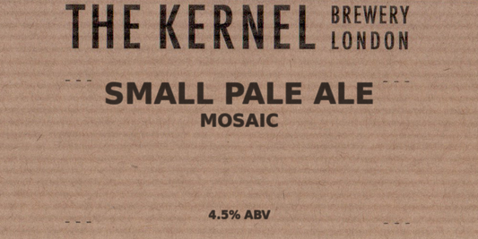 SMALL PALE ALE - MOSAIC 4.5%