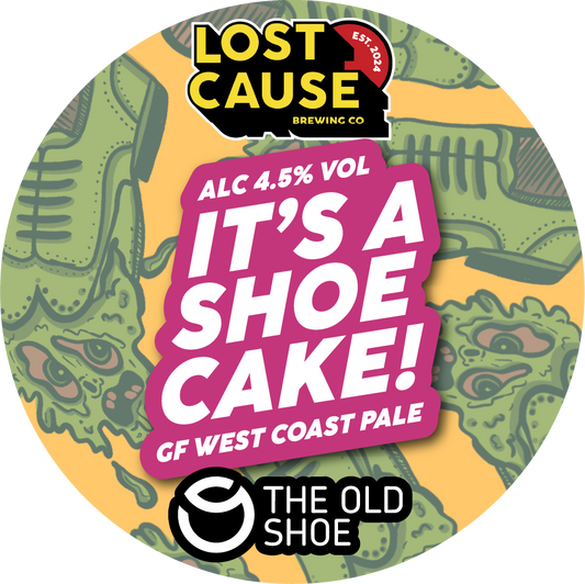 IT'S A SHOE CAKE! 4.5%