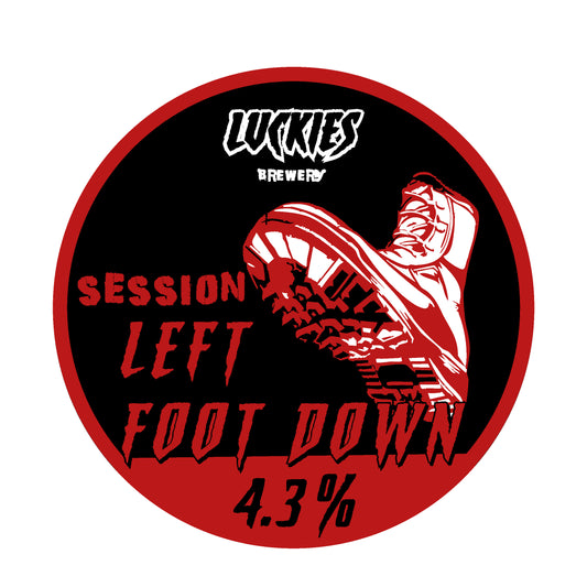 LEFT FOOT DOWN 4.3%