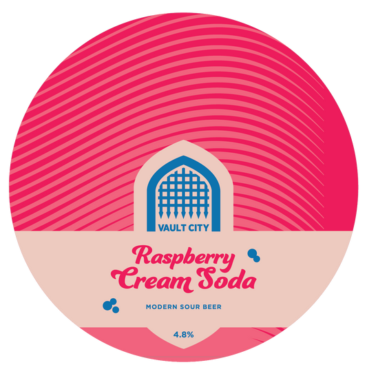 RASPBERRY CREAM SODA 4.8%