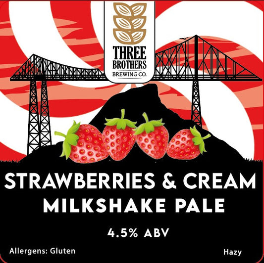 STRAWBERRIES AND CREAM MILKSHAKE 4.5%