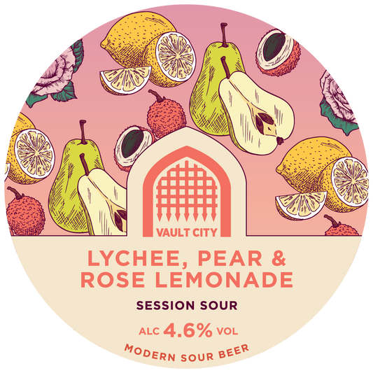 LYCHEE, PEAR & ROSE LEMONADE - 4.6%