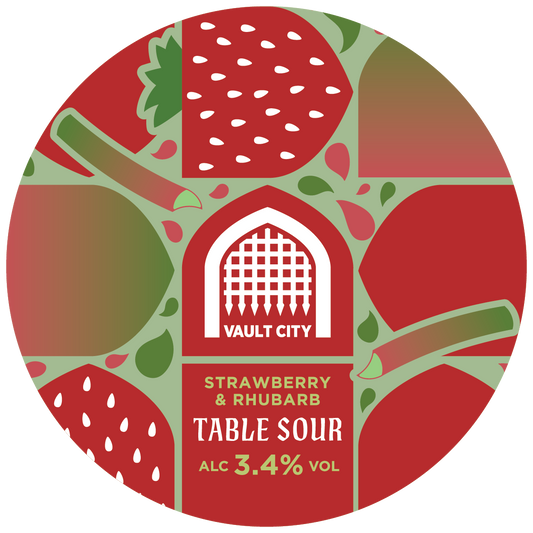 STRAWBERRY & RHUBARB TABLE SOUR 3.4%