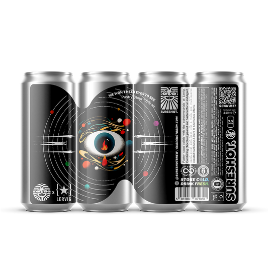 WE WON'T NEED EYES TO SEE 8%