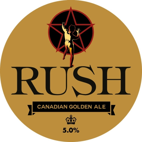 RUSH GOLDEN ALE - 5%