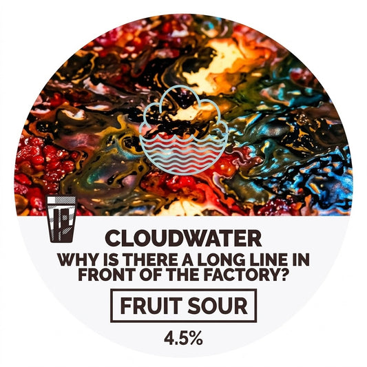 WHY IS THERE A LONG LINE IN FRONT OF THE FACTORY? 4.5%