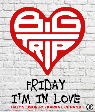 FRIDAY I'M IN LOVE 3.9%