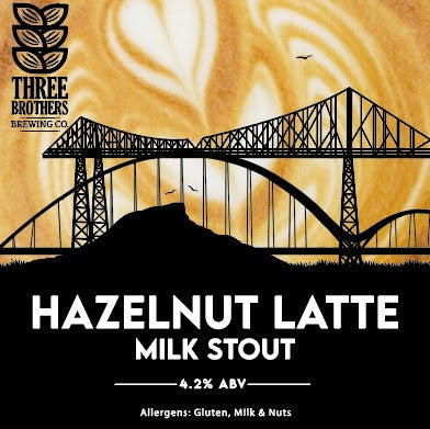 HAZELNUT LATTE MILK STOUT 4.2%